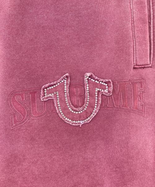 SUPREME（シュプリーム）Supreme (シュプリーム) TRUE RELIGION (トゥルー レリジョン) スウェットパンツ レッド サイズ:Sの古着・服飾アイテム