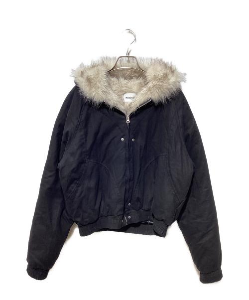 maxdstr（マックスディスター）maxdstr (マックスディスター) ファージャケット ブラック サイズ:Sの古着・服飾アイテム