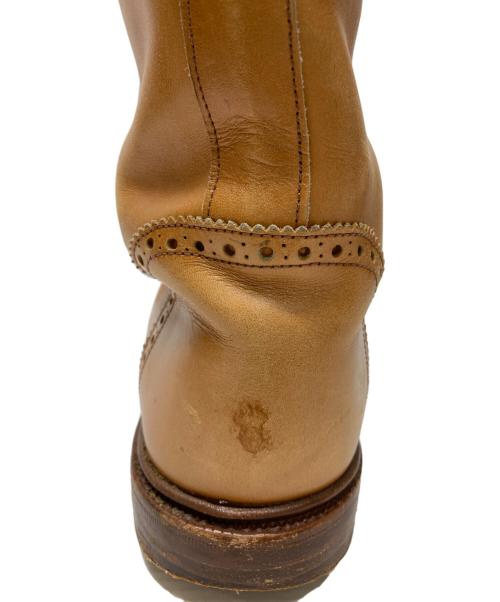 Tricker's（トリッカーズ）Tricker's (トリッカーズ) ウィングチップロングブーツ ブラウン サイズ:5halfの古着・服飾アイテム