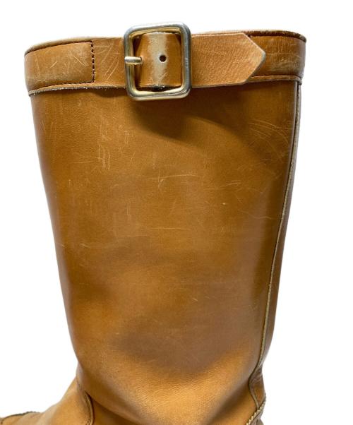 Tricker's（トリッカーズ）Tricker's (トリッカーズ) ウィングチップロングブーツ ブラウン サイズ:5halfの古着・服飾アイテム