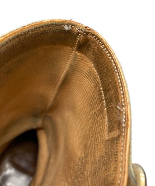 Tricker's（トリッカーズ）Tricker's (トリッカーズ) ウィングチップロングブーツ ブラウン サイズ:5halfの古着・服飾アイテム