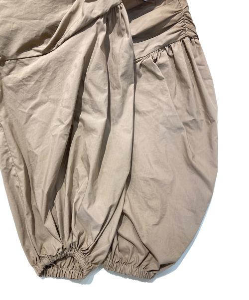 MSGM（エムエスジーエム）MSGM (エムエスジーエム) リボンデザインミニワンピース ベージュ サイズ:SIZE 40の古着・服飾アイテム