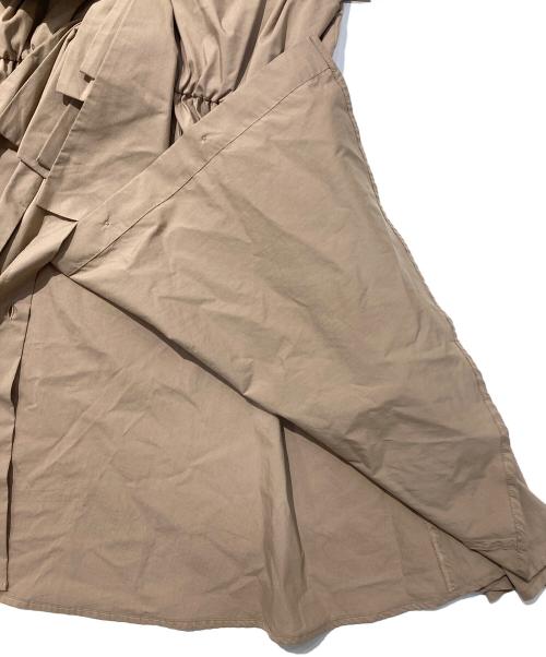 MSGM（エムエスジーエム）MSGM (エムエスジーエム) リボンデザインミニワンピース ベージュ サイズ:SIZE 40の古着・服飾アイテム