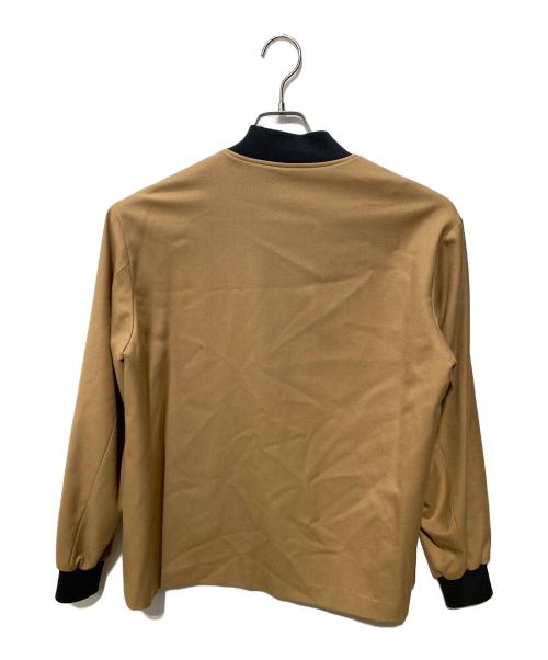 CULLNI（クルニ）CULLNI (クルニ) レイヤードMA-1ジャケット ベージュ サイズ:SIZE1の古着・服飾アイテム