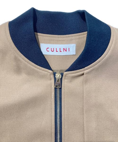 CULLNI（クルニ）CULLNI (クルニ) レイヤードMA-1ジャケット ベージュ サイズ:SIZE1の古着・服飾アイテム