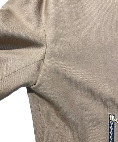 CULLNI（クルニ）CULLNI (クルニ) レイヤードMA-1ジャケット ベージュ サイズ:SIZE1の古着・服飾アイテム