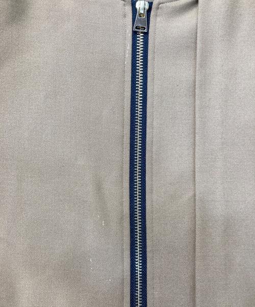 CULLNI（クルニ）CULLNI (クルニ) レイヤードMA-1ジャケット ベージュ サイズ:SIZE1の古着・服飾アイテム