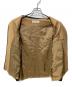 中古・古着 CULLNI (クルニ) レイヤードMA-1ジャケット ベージュ サイズ:SIZE1：4500円
