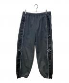 NIKEナイキ）の古着「WMNS NSW SWOOSH WOVEN PANT」｜ブラック