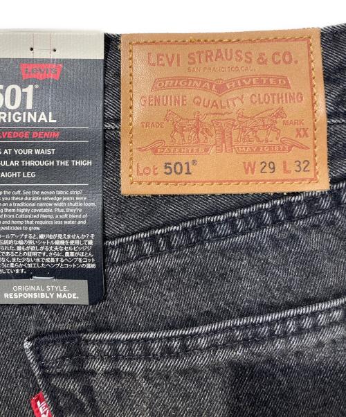 LEVI'S（リーバイス）LEVI'S (リーバイス) ORIGINAL SELVEDGE DENIM JEANS ブラック サイズ:SIZE 73.5cm (W29) 未使用品の古着・服飾アイテム