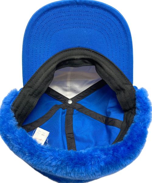 SUPREME（シュプリーム）SUPREME (シュプリーム) EARFLAP 6-PANEL CAP ブルーの古着・服飾アイテム
