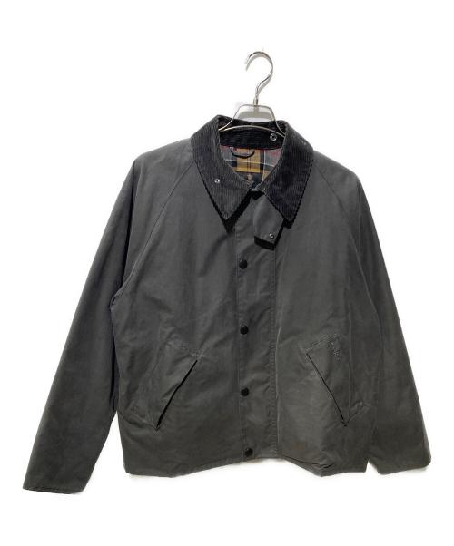Barbour（バブアー）Barbour (バブアー) TRANSPORT ワックスショートジャケット グレー サイズ:38の古着・服飾アイテム