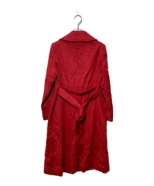 ANAYI（アナイ）ANAYI (アナイ) カシミヤコート レッド サイズ:36の古着・服飾アイテム