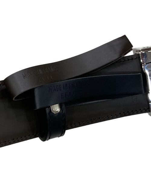 Cartier（カルティエ）Cartier (カルティエ) レザーベルト ブラックの古着・服飾アイテム
