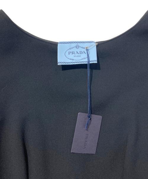 PRADA（プラダ）PRADA (プラダ) ノースリーブワンピース ブラック サイズ:SIZE36の古着・服飾アイテム