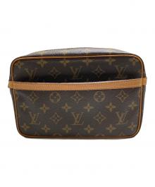 LOUIS VUITTON（ルイ ヴィトン）の古着「モノグラム コンピエーニュ23」｜ブラウン