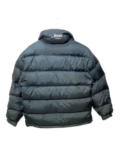 Bear（ベアー）Bear (ベアー) リバーシブルダウンジャケット ブラック サイズ:Mの古着・服飾アイテム