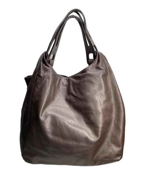 JIL SANDER（ジルサンダー）JIL SANDER (ジルサンダー) トートバッグ ブラウンの古着・服飾アイテム