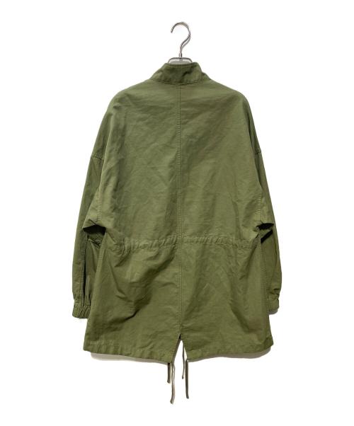 SCENTOF（セントオブ）SCENTOF (セントオブ) スタンドカラーコート オリーブ サイズ:FREEの古着・服飾アイテム