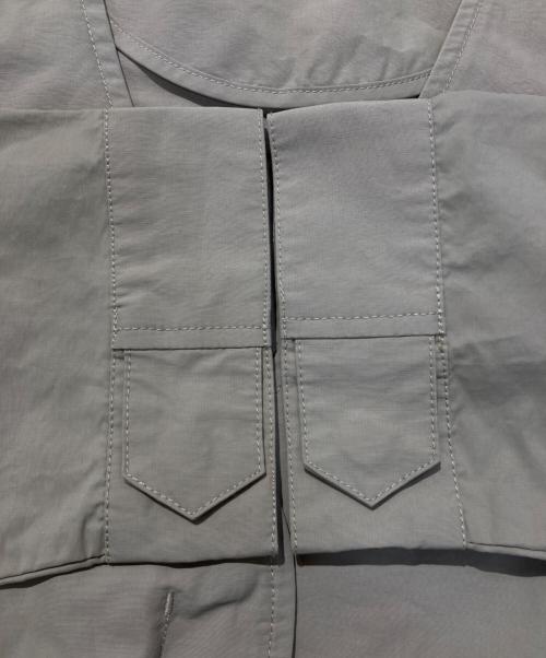 ourhome（アワホーム）OURHOME (アワホーム) 頼れるノーカラーコート ベージュ サイズ:FREEの古着・服飾アイテム