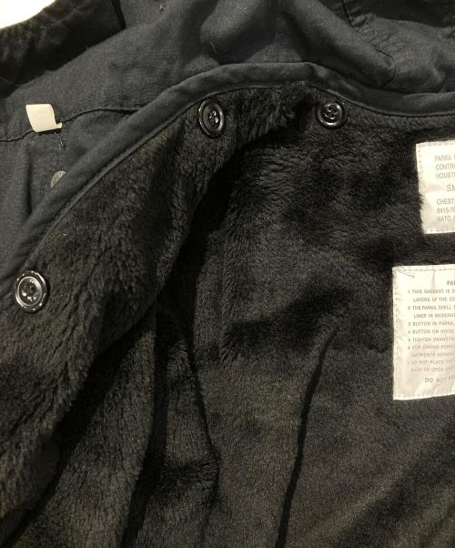 HOUSTON（ヒューストン）HOUSTON (ヒューストン) PARKA EXTREME COLD WEATHER ネイビー サイズ:Sの古着・服飾アイテム