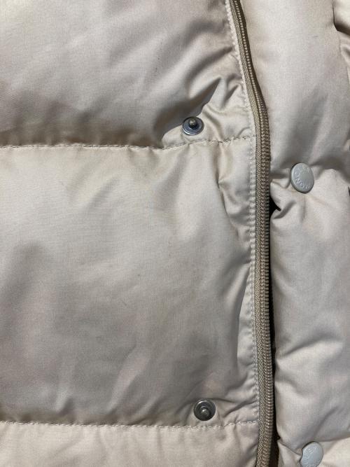 MONCLER（モンクレール）MONCLER (モンクレール) ダウンジャケット ベージュ サイズ:3の古着・服飾アイテム