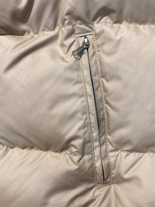 MONCLER（モンクレール）MONCLER (モンクレール) ダウンジャケット ベージュ サイズ:3の古着・服飾アイテム