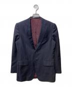 PAUL SMITH×ERMENEGILDO ZEGNAポールスミス×エルメネジルド・ゼニア）の古着「ストライプジャケット」｜ネイビー