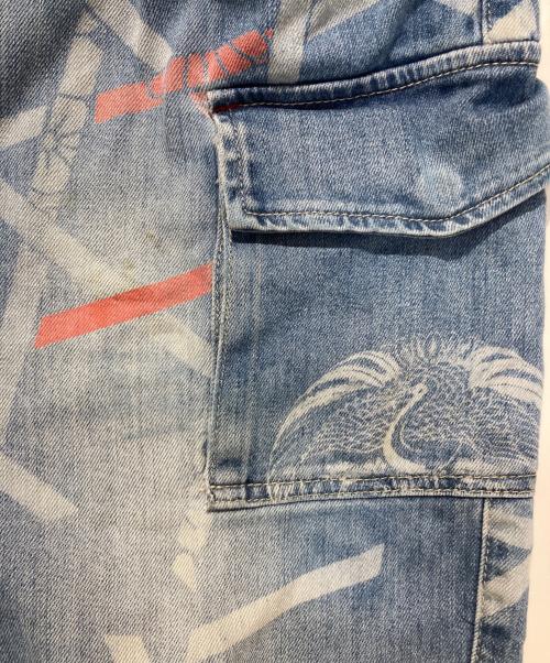 参丸一（サンマルイチ）参丸一 (サンマルイチ) デニムパンツ インディゴ サイズ:XLの古着・服飾アイテム