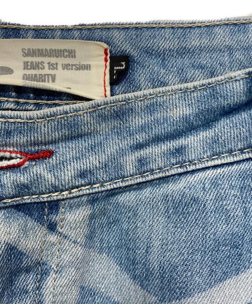 参丸一（サンマルイチ）参丸一 (サンマルイチ) デニムパンツ インディゴ サイズ:XLの古着・服飾アイテム
