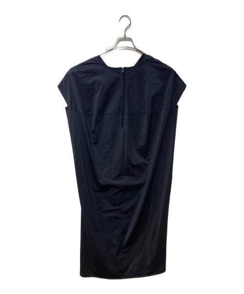 MOGA（モガ）MOGA (モガ) 2WAYトリコットVネックワンピース ブラック サイズ:2の古着・服飾アイテム