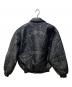 GRMY (グライミー) フェイクレザー中綿ジャケット ブラック サイズ:S：12000円