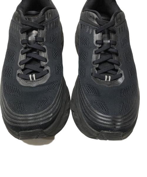 HOKAONEONE（ホカオネオネ）HOKAONEONE (ホカオネオネ) M BONDI6スニーカー  ブラック サイズ:27の古着・服飾アイテム