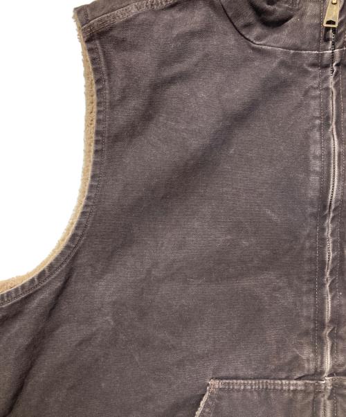 CarHartt（カーハート）CarHartt (カーハート) ダックベスト ブラウン サイズ:3XLの古着・服飾アイテム
