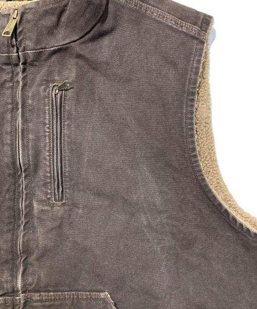 CarHartt（カーハート）CarHartt (カーハート) ダックベスト ブラウン サイズ:3XLの古着・服飾アイテム
