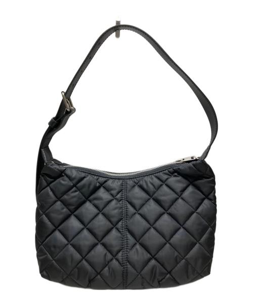 beautiful people（ビューティフルピープル）beautiful people (ビューティフルピープル) ARKNETS (アークネッツ) キルトワンショルダーバッグ ブラックの古着・服飾アイテム