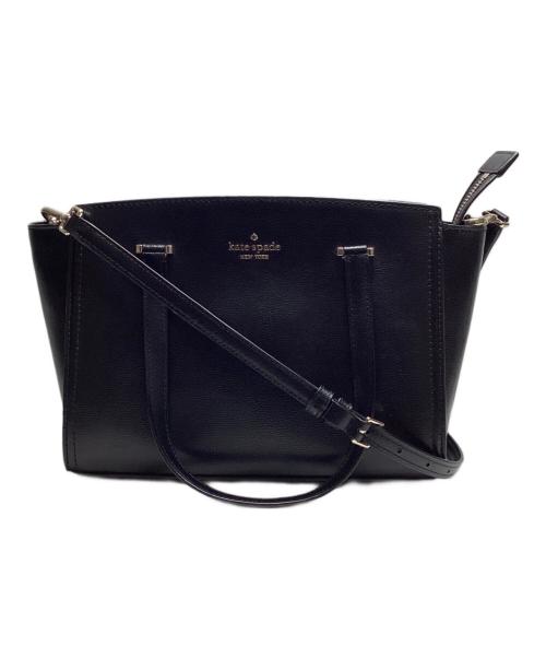 Kate Spade（ケイトスペード）Kate Spade (ケイトスペード) 2WAYバッグ ブラックの古着・服飾アイテム
