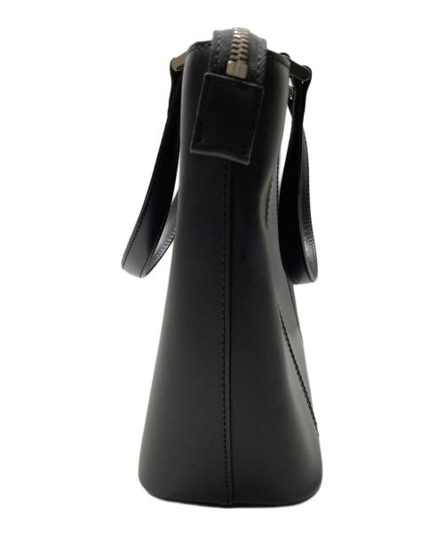 BURBERRY（バーバリー）BURBERRY (バーバリー) ノヴァチェックハンドバッグ ブラックの古着・服飾アイテム