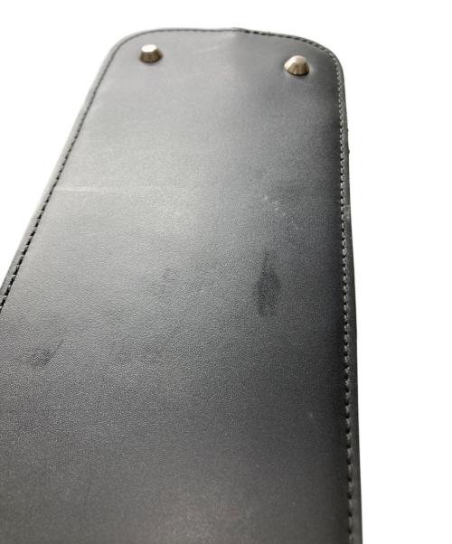 BURBERRY（バーバリー）BURBERRY (バーバリー) ノヴァチェックハンドバッグ ブラックの古着・服飾アイテム