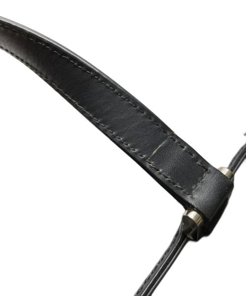 BURBERRY（バーバリー）BURBERRY (バーバリー) ノヴァチェックハンドバッグ ブラックの古着・服飾アイテム