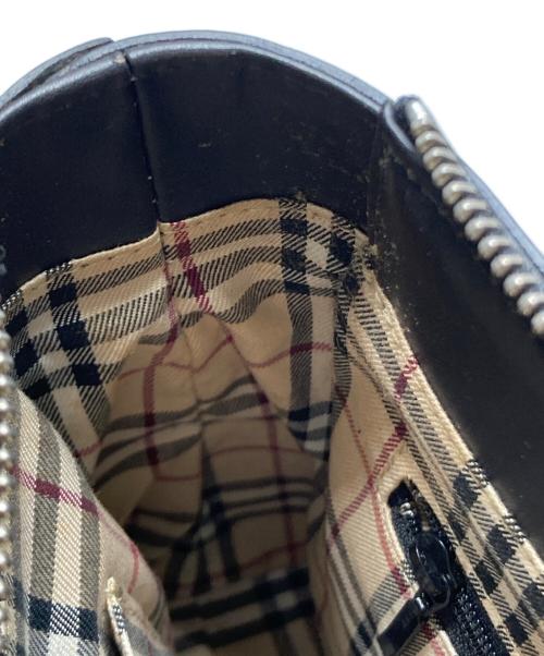 BURBERRY（バーバリー）BURBERRY (バーバリー) ノヴァチェックハンドバッグ ブラックの古着・服飾アイテム