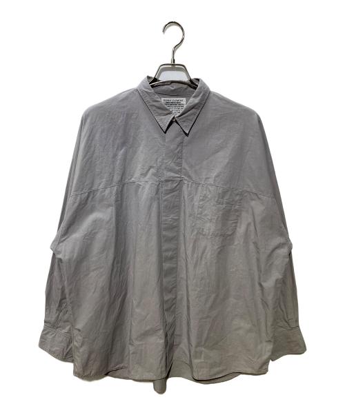 SUNNY ELEMENT（サニーエレメント）SUNNY ELEMENT (サニーエレメント) Airfield Shirt グレー サイズ:Ⅼの古着・服飾アイテム