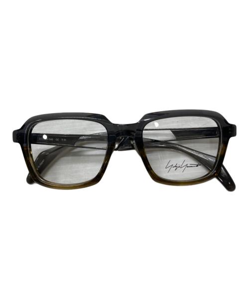 YOHJI YAMAMOTO（ヨウジヤマモト）YOHJI YAMAMOTO (ヨウジヤマモト) 伊達眼鏡 ブラック サイズ:FREEの古着・服飾アイテム