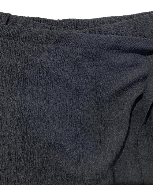 SLOBE IENA（スローブ イエナ）SLOBE IENA (スローブ イエナ) ラップジャージパンツ ブラック サイズ:SIZE36の古着・服飾アイテム