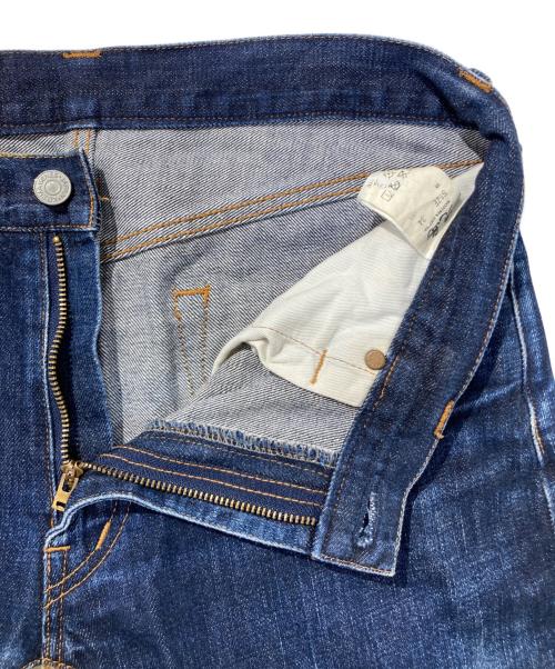KOJIMA GENES（コジマジーンズ）KOJIMA GENES (コジマジーンズ) 迷彩切替デニムパンツ インディゴ サイズ:SIZE 34の古着・服飾アイテム