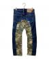 KOJIMA GENES (コジマジーンズ) 迷彩切替デニムパンツ インディゴ サイズ:SIZE 34：4000円