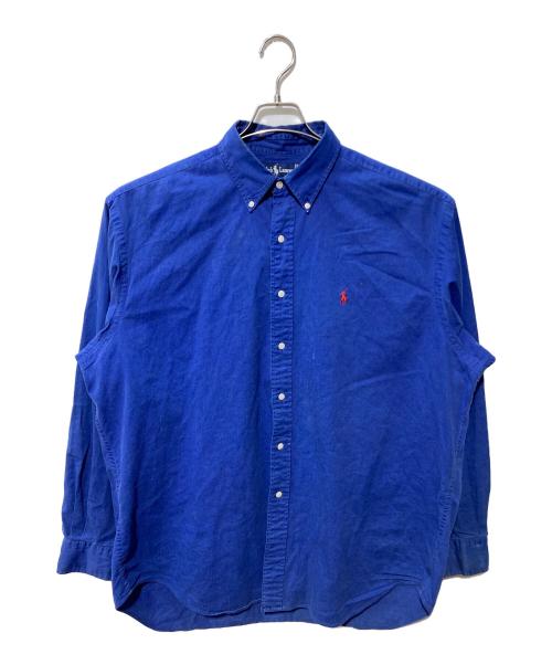 RALPH LAUREN（ラルフローレン）RALPH LAUREN (ラルフローレン) BLAIRE ボタンダウンシャツ ブルー サイズ:XLの古着・服飾アイテム