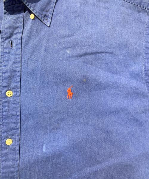 RALPH LAUREN（ラルフローレン）RALPH LAUREN (ラルフローレン) BLAIRE ボタンダウンシャツ ブルー サイズ:XLの古着・服飾アイテム