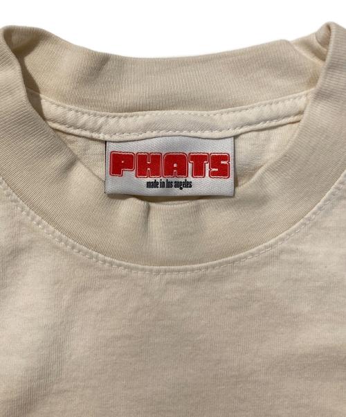 PHATS（ファッツ）phats (ファッツ) マトリックスTシャツ アイボリー サイズ:Lの古着・服飾アイテム