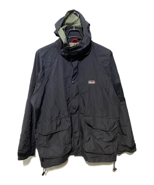 stussy（ステューシー）stussy (ステューシー) ナイロンフーデッドジャケット ブラック サイズ:Lの古着・服飾アイテム